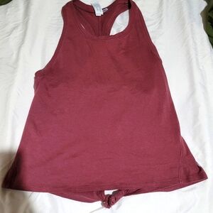 Yogalicious athletic tie tank top size medium